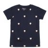 Boys moleyapparels | Owl Print T-Shirt Navy (Boy'S T-Shirt)