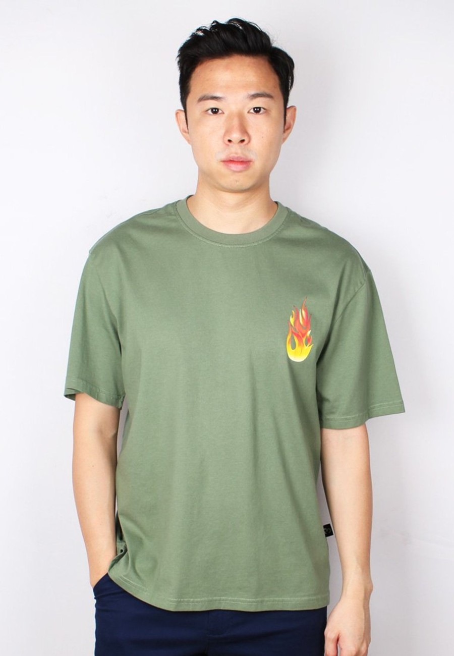 Men moleyapparels | Passion Oversized T-Shirt Green (Men'S T-Shirt)