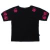 Ladies moleyapparels | Digital Floral Embroidery Blouse Black (Ladies' Top)