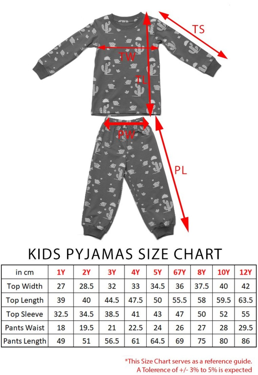 Kids Pyjamas moleyapparels | Polar Bear Print Pyjamas Set White (Kids' Pyjamas)