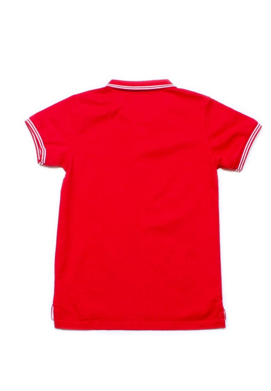 Matching Sets moleyapparels | Twin Tipped Polo T-Shirt Red (Boy'S T-Shirt)