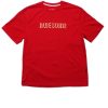 Men moleyapparels | Awesome Shadow Oversized T-Shirt Red (Men'S T-Shirt)