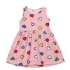 Girls moleyapparels | Colour Hearts Print Dress Pink (Girl'S Dress)