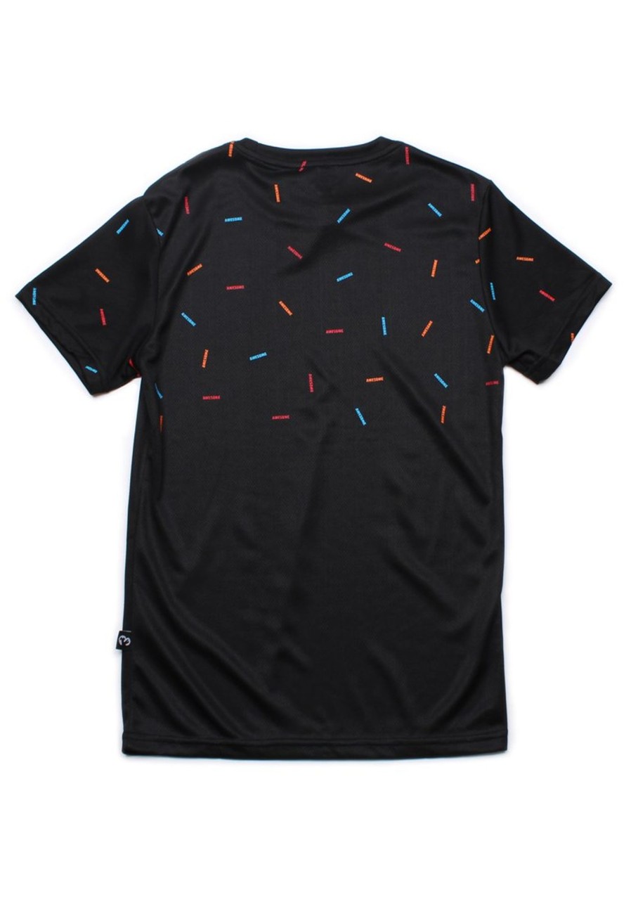 Men moleyapparels | Awesome Sprinkles Sports T-Shirt Black (Men'S T-Shirt)