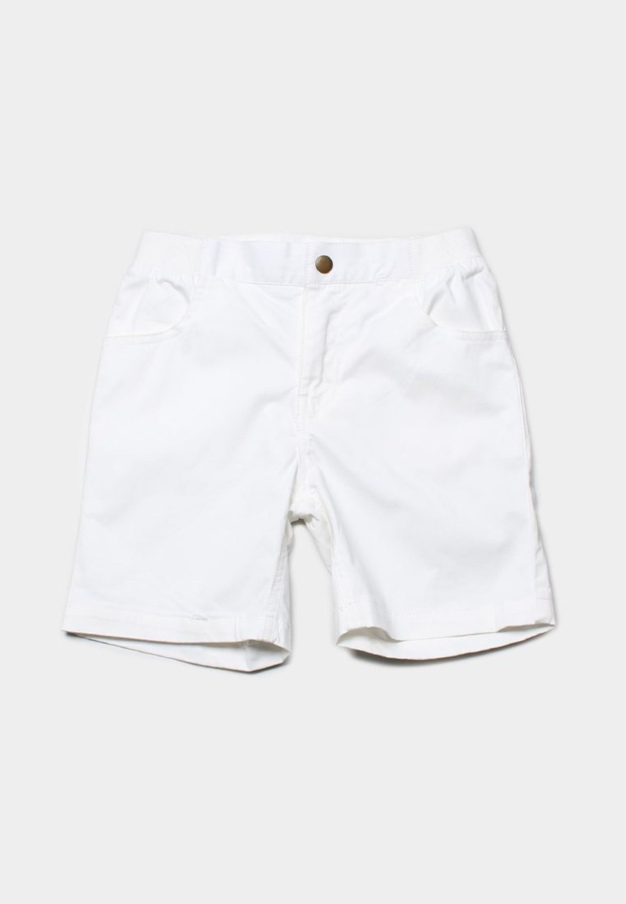 Boys moleyapparels | Classic Premium Shorts White (Boy'S Shorts)