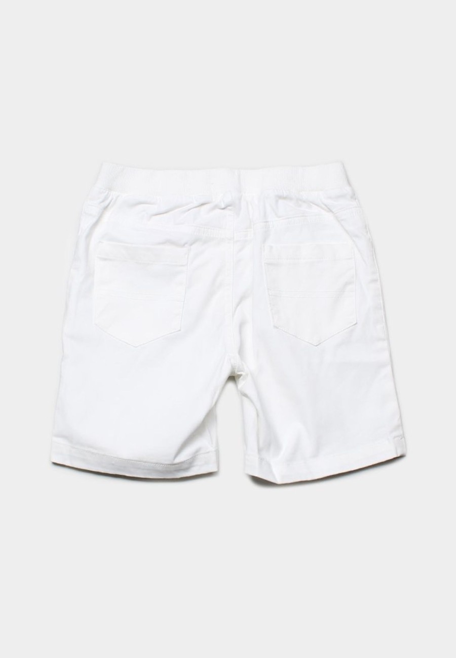 Boys moleyapparels | Classic Premium Shorts White (Boy'S Shorts)