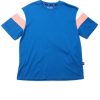 Men moleyapparels | Colour Block Oversized T-Shirt Blue (Men'S T-Shirt)