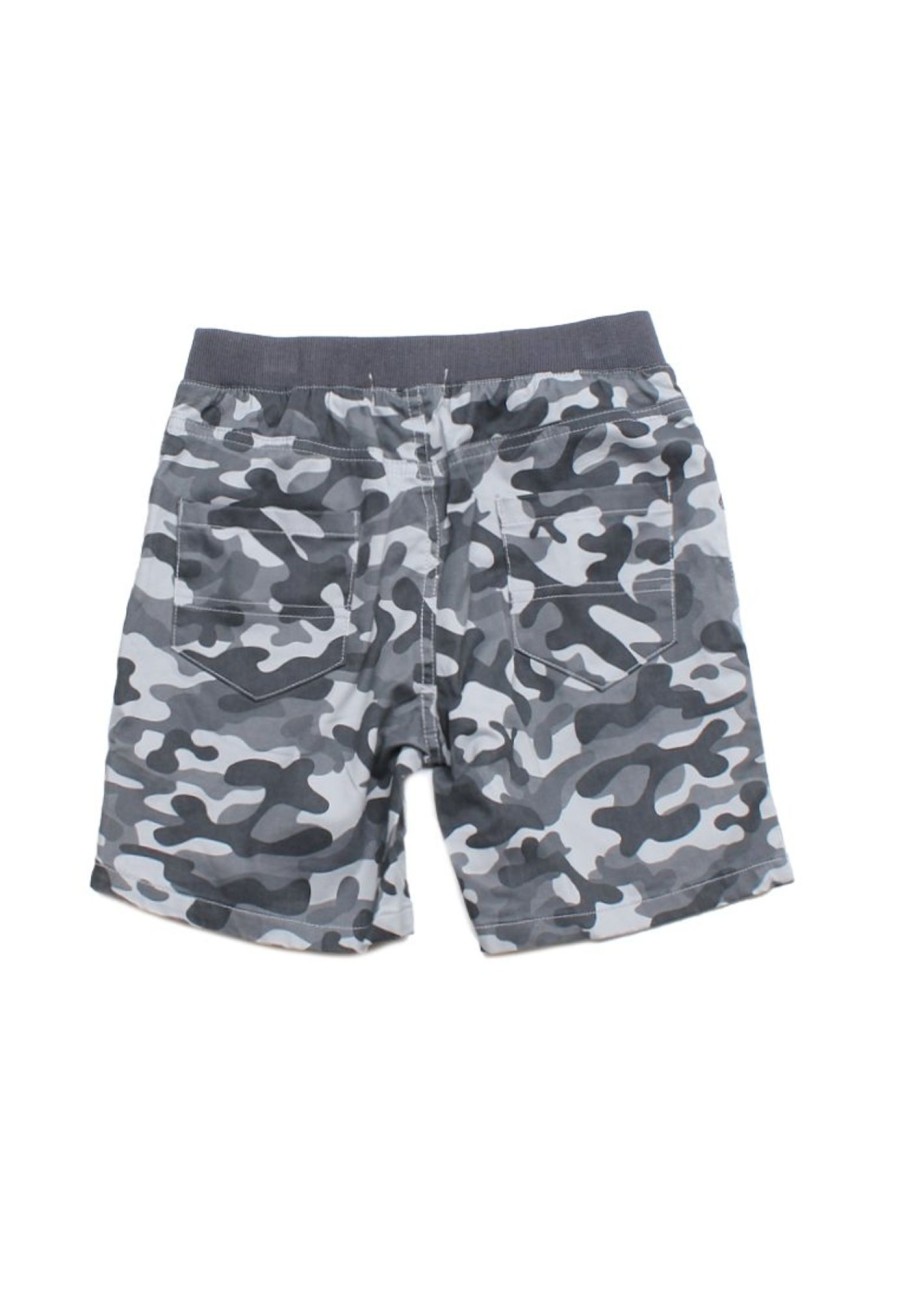 Matching Sets moleyapparels | Premium Camo Shorts Grey (Boy'S Shorts)