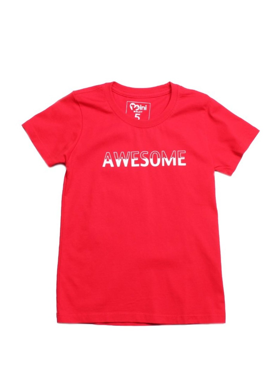 Matching Sets moleyapparels | Awesome Duo Premium T-Shirt Red (Boy'S T-Shirt)