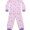 Kids Pyjamas moleyapparels | Unicorn Print Pyjamas Set Pink(Kids' Pyjamas)