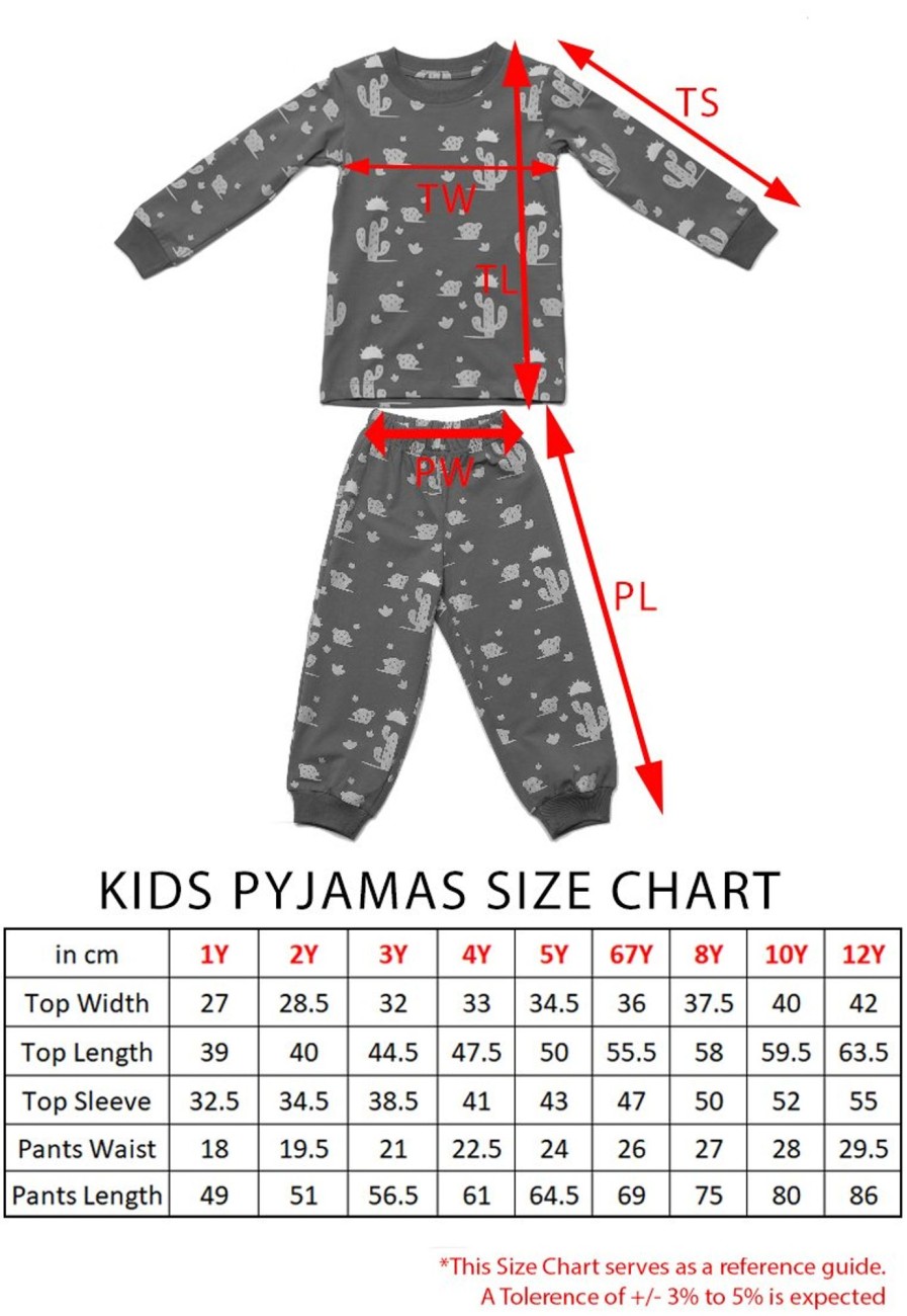 Kids Pyjamas moleyapparels | Unicorn Print Pyjamas Set Pink(Kids' Pyjamas)