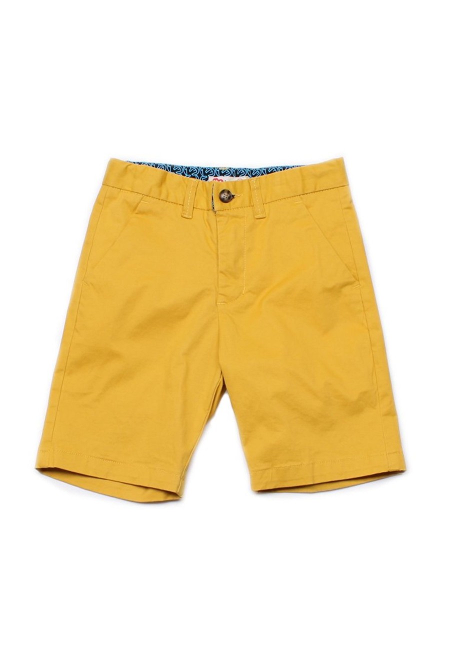 Boys moleyapparels | Classic Shorts Yellow (Boy'S Shorts)