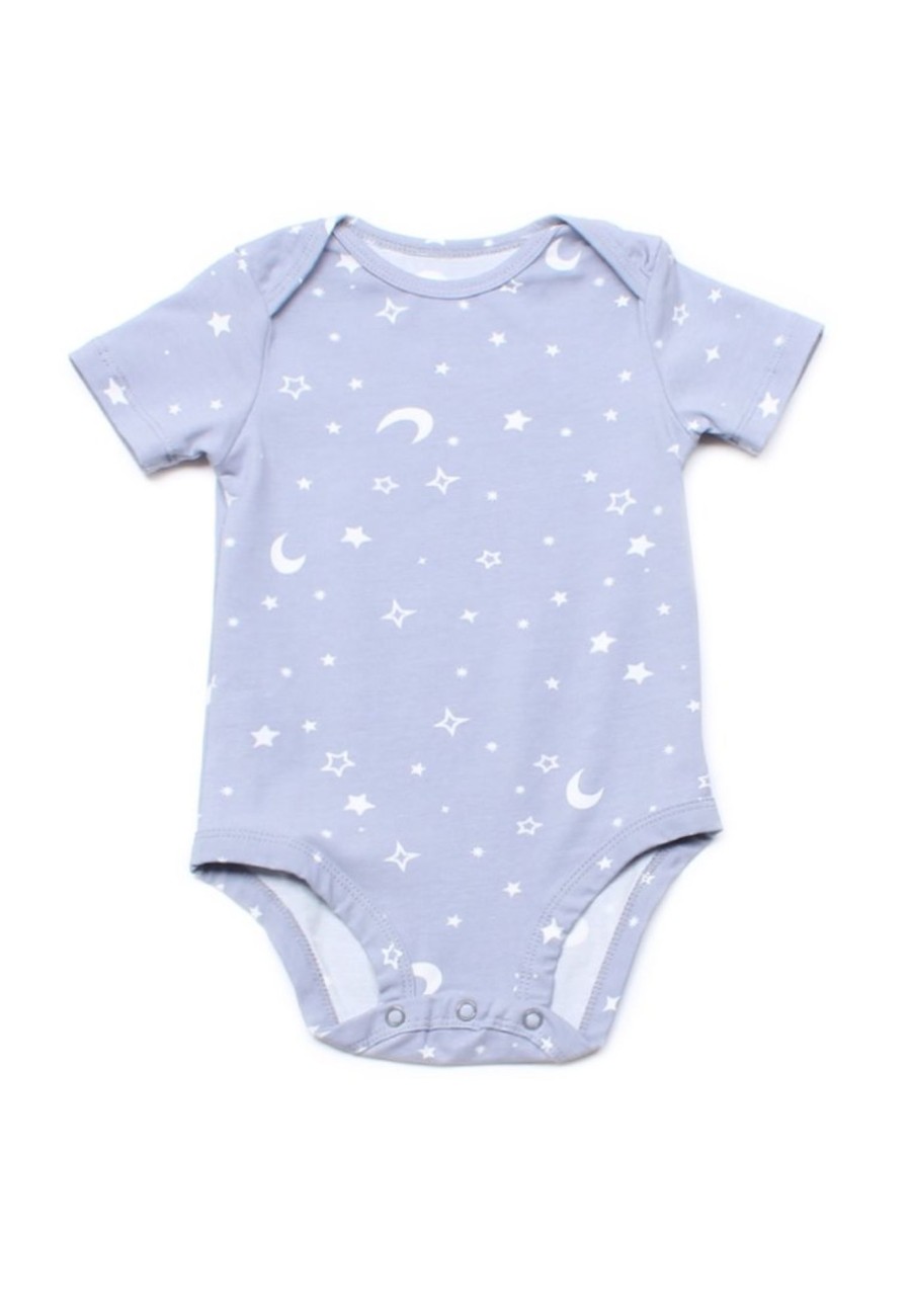 Babies moleyapparels | Stars And Moon Print Romper Grey (Baby Romper)