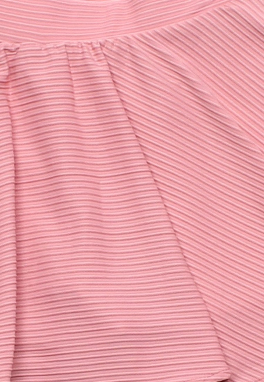 Girls moleyapparels | Ridged Fabric Skirt Pink (Girl'S Bottom)