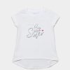 Girls moleyapparels | Big Sister T-Shirt White (Girl'S Top)