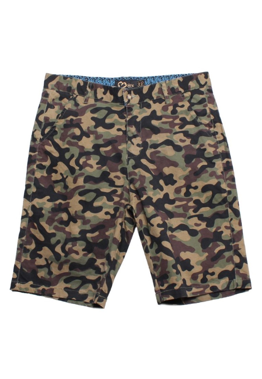 Matching Sets moleyapparels | Premium Camo Bermudas Khaki (Men'S Bottom)