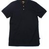 Men moleyapparels | Polka Dots Trims Polo T-Shirt Black (Men'S Polo)