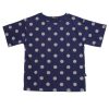 Ladies moleyapparels | Polka Dots Print Blouse Navy (Ladies' Top)