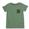 Matching Sets moleyapparels | Camo Pocket Premium T-Shirt Green (Boy'S T-Shirt)