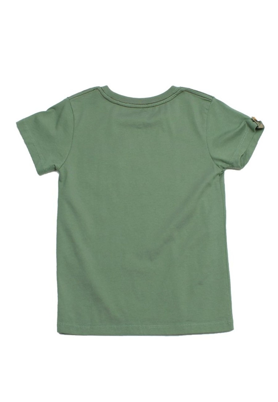 Matching Sets moleyapparels | Camo Pocket Premium T-Shirt Green (Boy'S T-Shirt)