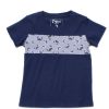 Boys moleyapparels | Crabs Print Panel T-Shirt Navy (Boy'S T-Shirt)