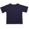 Ladies moleyapparels | Polka Dots Print Blouse Navy (Ladies' Top)