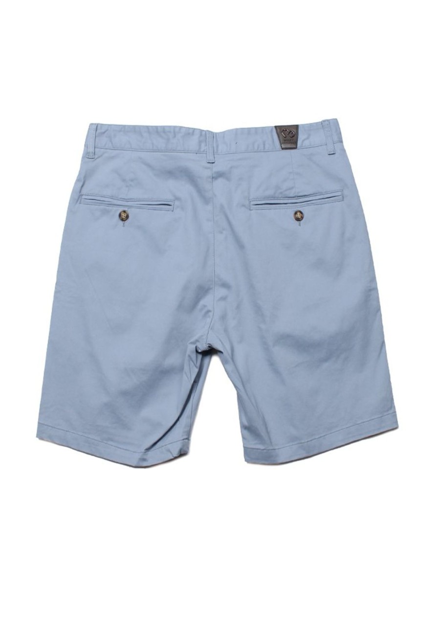 Men moleyapparels | Classic Formal Shorts Blue (Men'S Bottom)