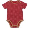 Babies moleyapparels | Oriental Rings Print Romper Red (Baby Romper)