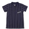 Matching Sets moleyapparels | Awesome Baseball Stripes Henley T-Shirt Navy (Boy'S T-Shirt)