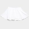 Girls moleyapparels | Ridged Fabric Skirt White (Girl'S Bottom)