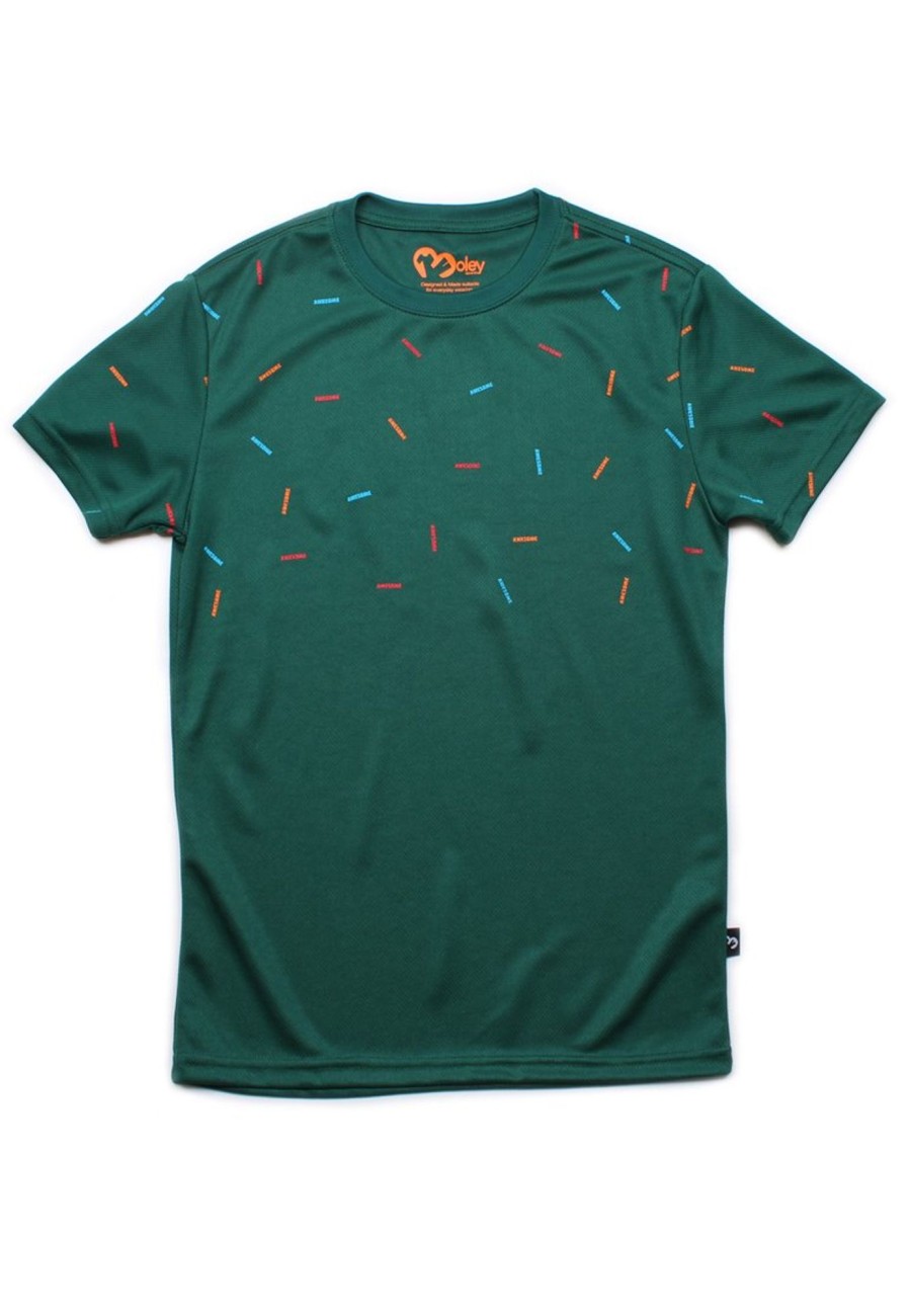 Men moleyapparels | Awesome Sprinkles Sports T-Shirt Green (Men'S T-Shirt)