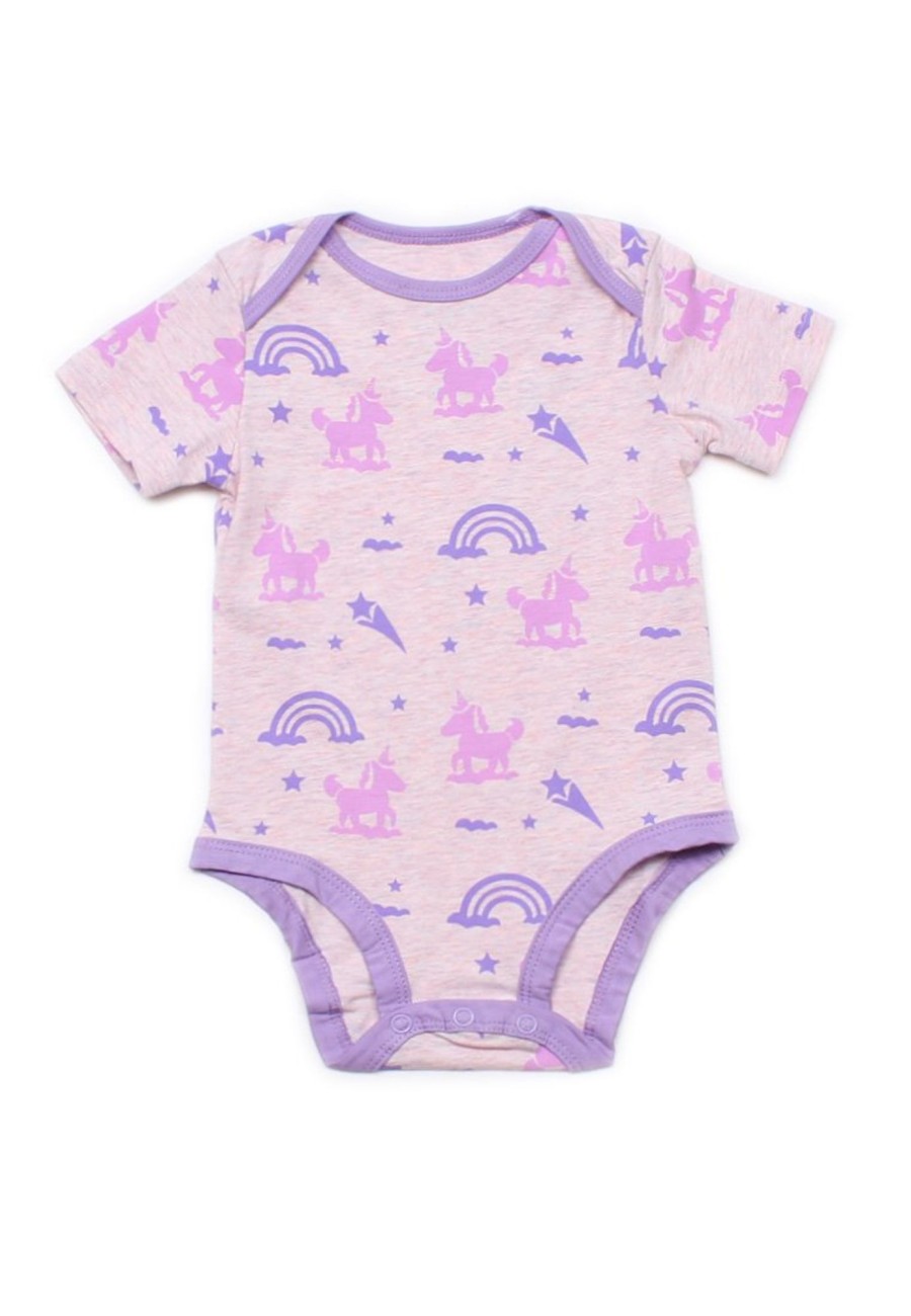 Babies moleyapparels | Unicorn Print Romper Pink (Baby Romper)