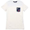 Matching Sets moleyapparels | Fish Print Panel T-Shirt Cream (Men'S T-Shirt)