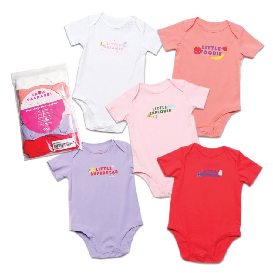 Babies moleyapparels | Premium Baby Girl Gift Set Assorted Colours (Baby Rompers)