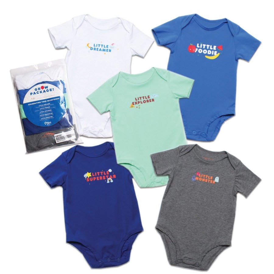 Babies moleyapparels | Premium Baby Boy Gift Set Assorted Colours (Baby Rompers)