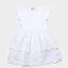 Girls moleyapparels | Eyelet Layered Premium Dress White (Girl'S Dress)