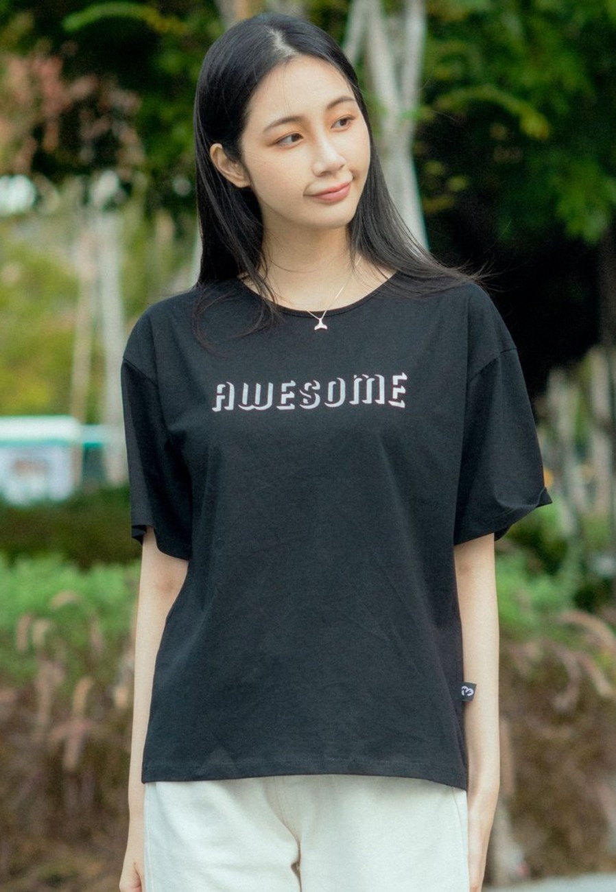 Ladies moleyapparels | Awesome Shadow Blouse Black (Ladies' Top)