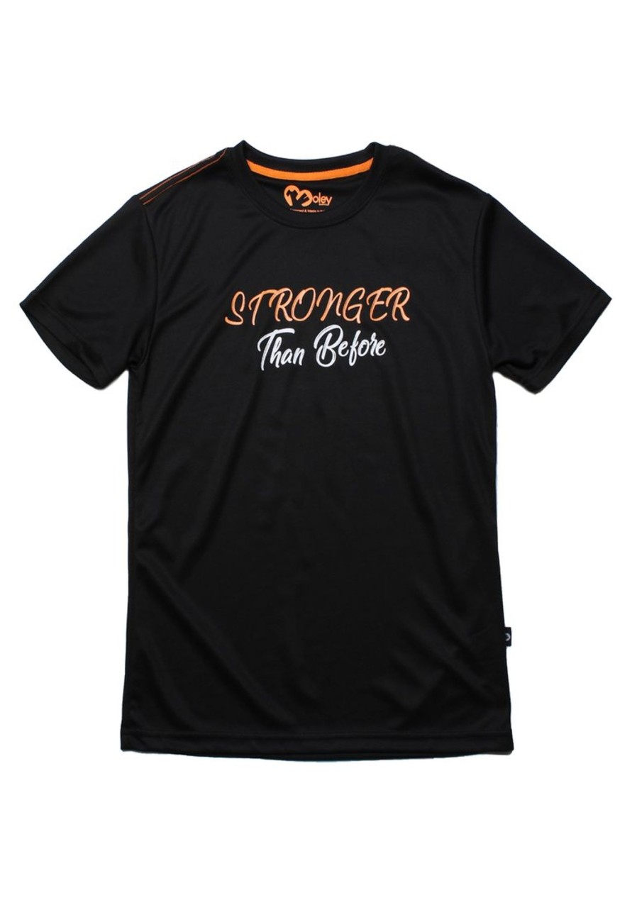 Men moleyapparels | Stronger Sports T-Shirt Black (Men'S T-Shirt)