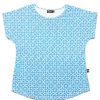 Ladies moleyapparels | Batik Florets Print Blouse Blue (Ladies' Top)