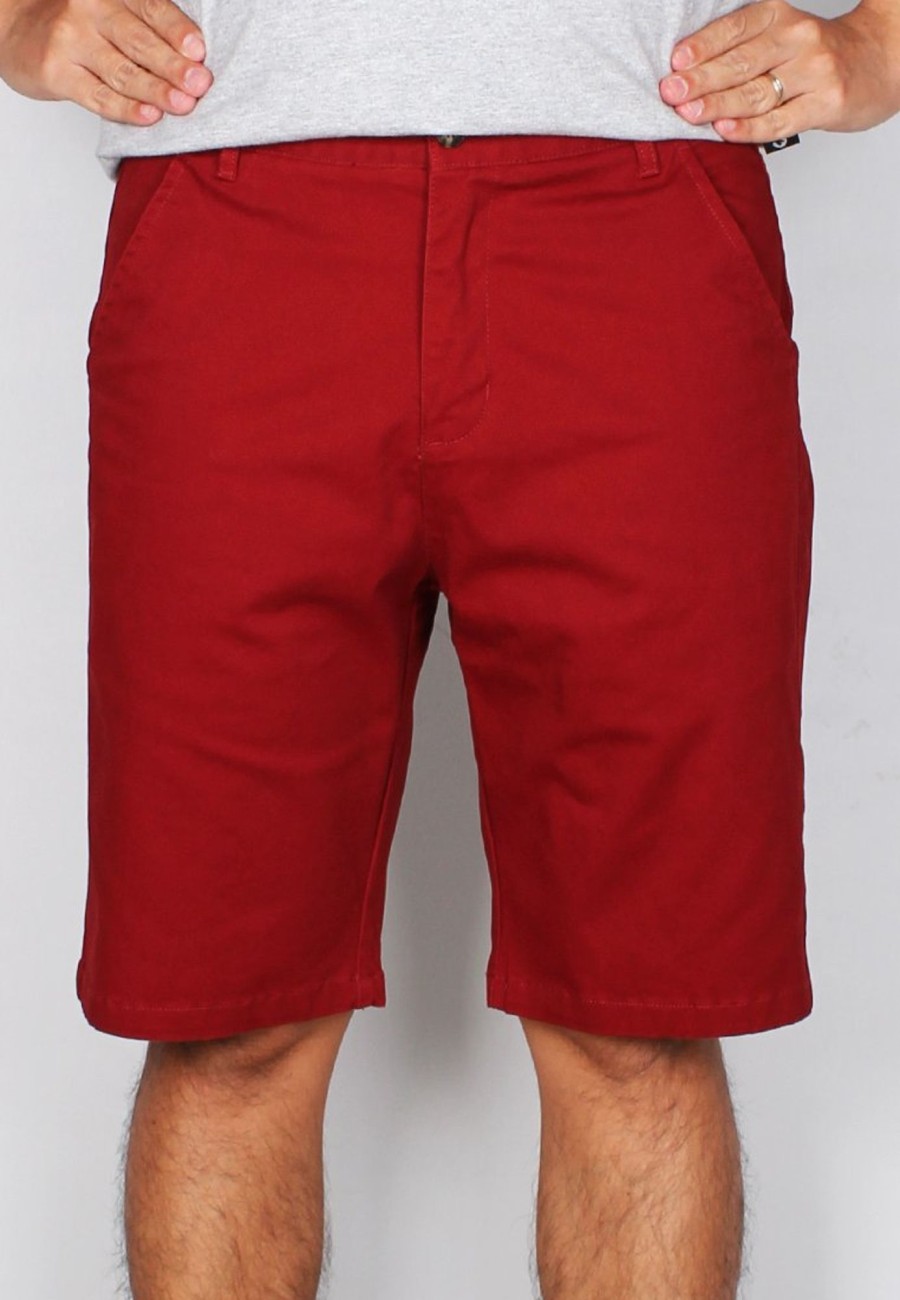 Men moleyapparels | Classic Bermudas Red (Men'S Bottom)