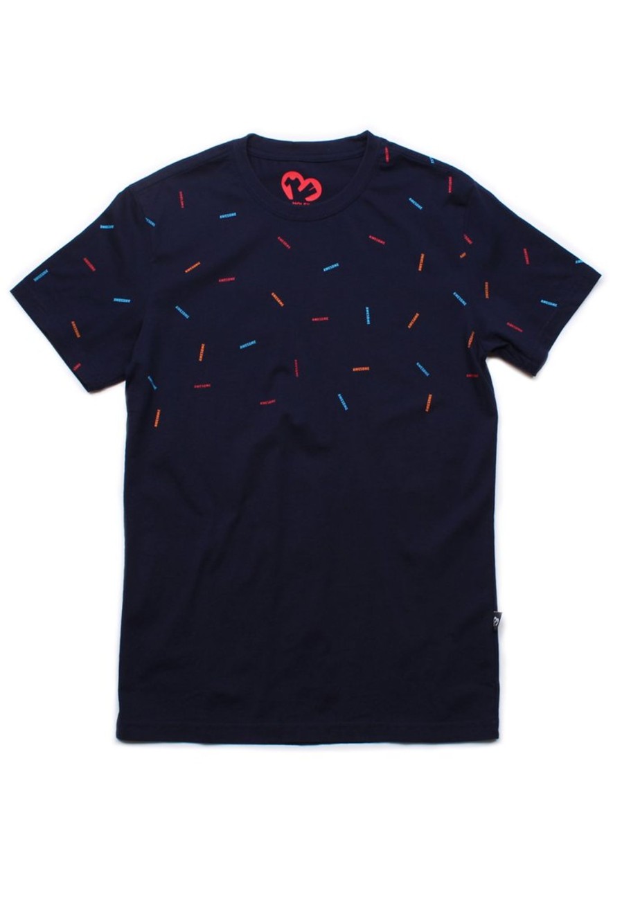 Men moleyapparels | Awesome Sprinkles T-Shirt Navy (Men'S T-Shirt)