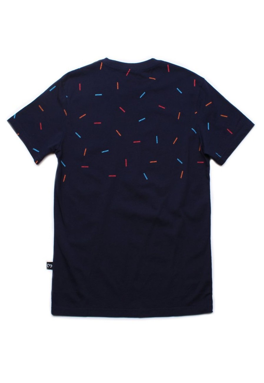 Men moleyapparels | Awesome Sprinkles T-Shirt Navy (Men'S T-Shirt)