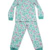 Matching Sets moleyapparels | Design Print Pyjamas Set Green (Kids' Pyjamas)