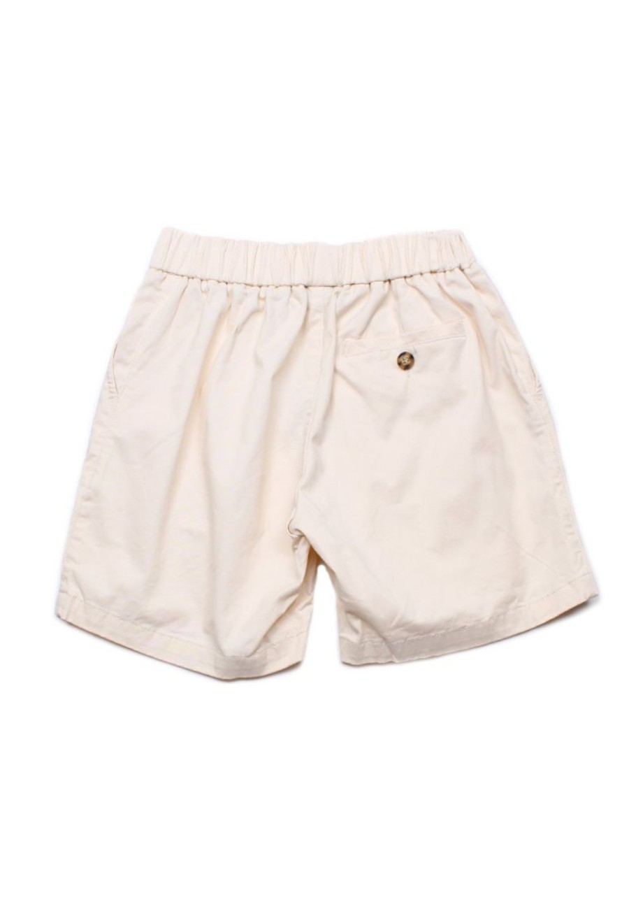 Ladies moleyapparels | Casual Twill Shorts Cream (Ladies' Bottom)