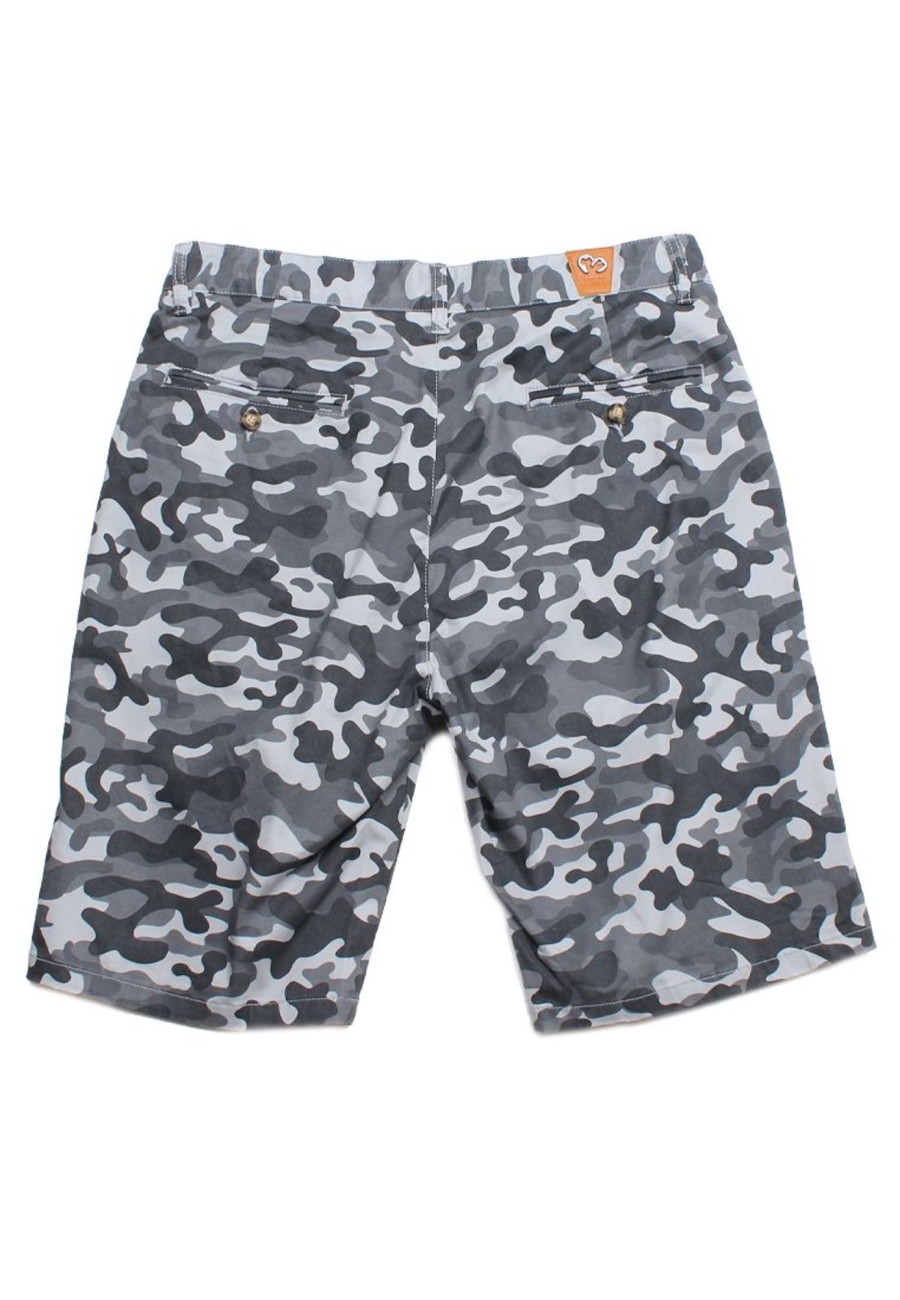 Matching Sets moleyapparels | Premium Camo Bermudas Grey (Men'S Bottom)