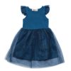 Girls moleyapparels | Glitter Bubble Dress Turquoise (Girl'S Dress)