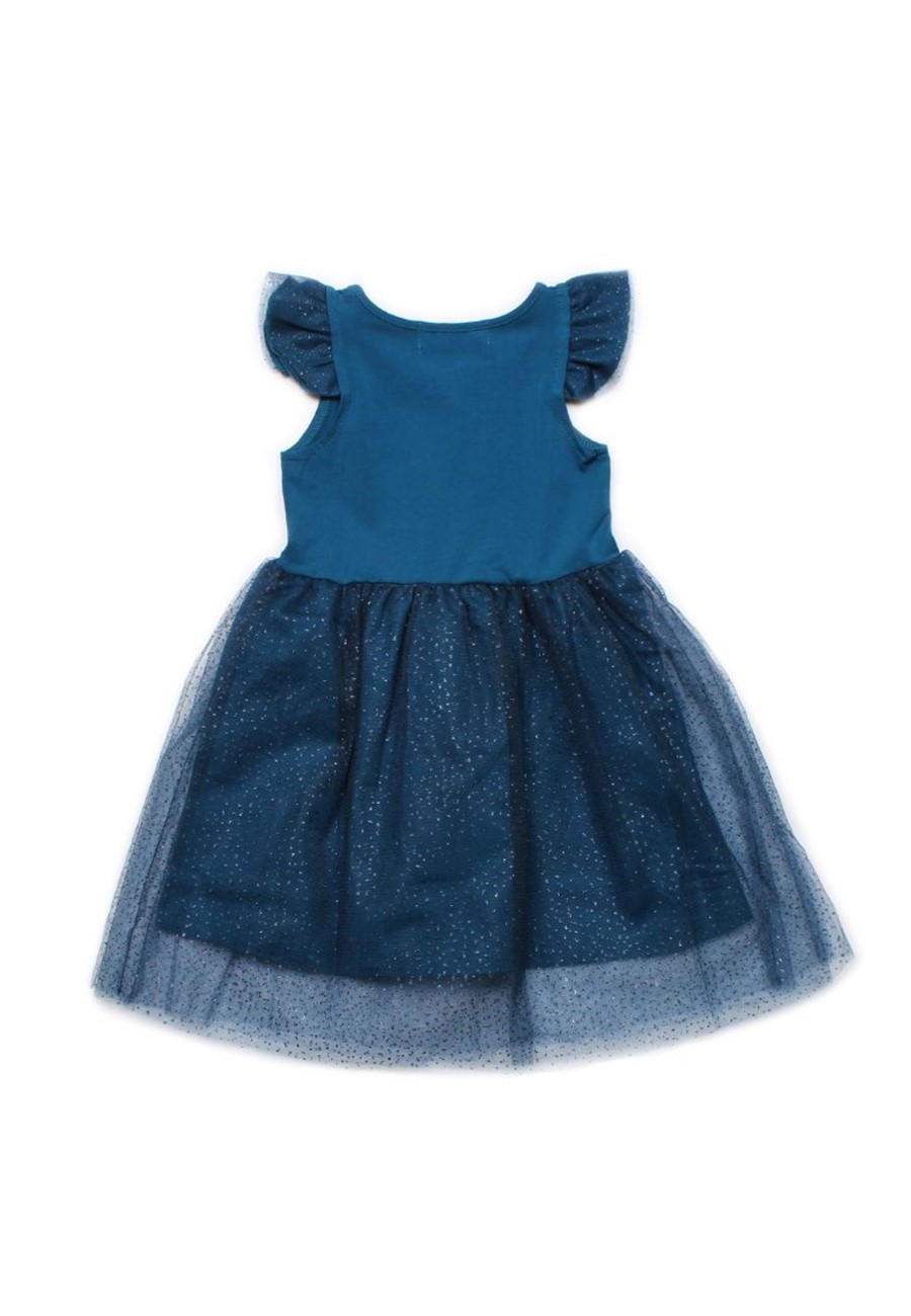 Girls moleyapparels | Glitter Bubble Dress Turquoise (Girl'S Dress)