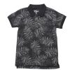 Matching Sets moleyapparels | Tropical Print Polo T-Shirt Grey (Boy'S T-Shirt)