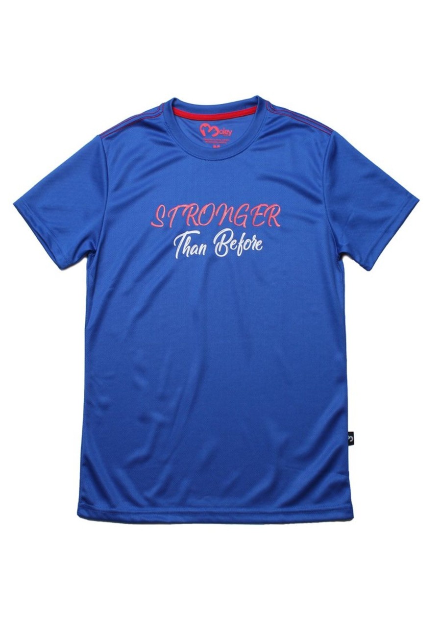 Men moleyapparels | Stronger Sports T-Shirt Blue (Men'S T-Shirt)