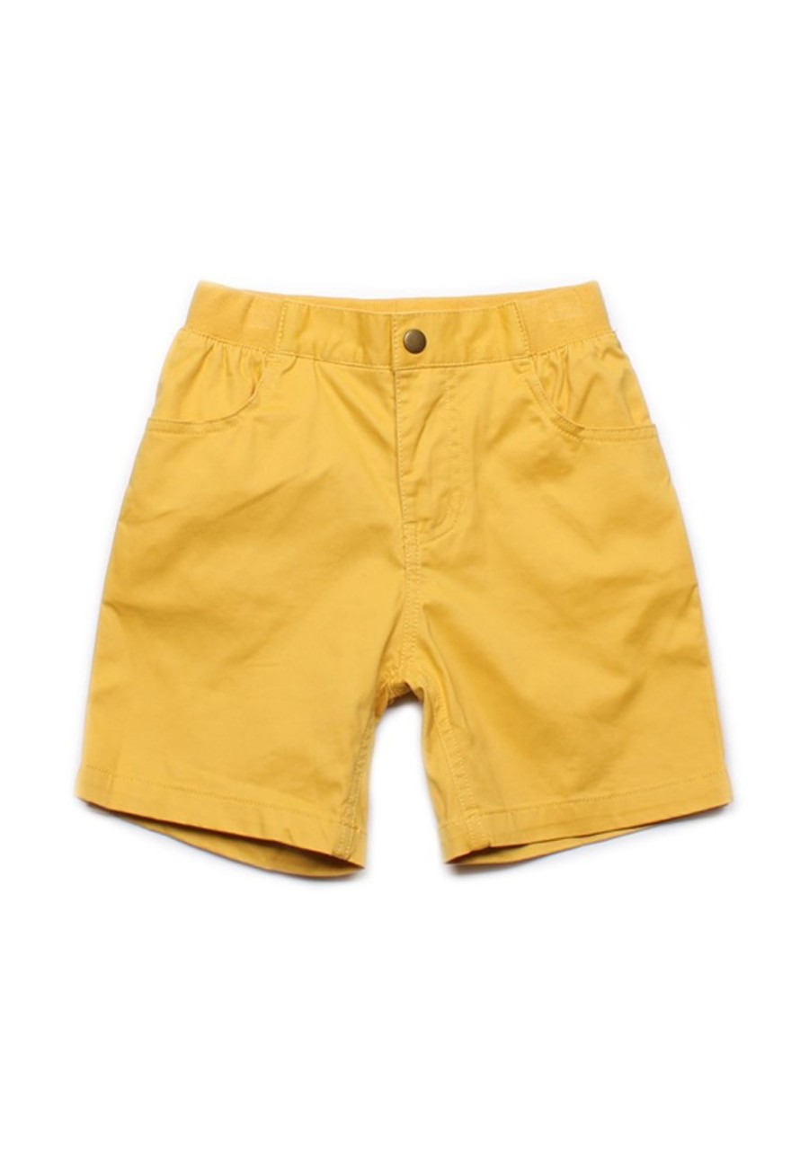 Boys moleyapparels | Classic Premium Shorts Yellow (Boy'S Shorts)